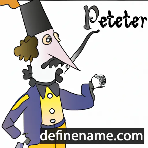 Peirotet cartoon