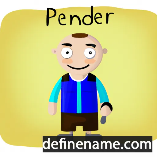 cartoon of the name Peisander