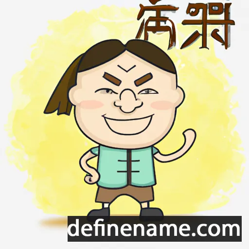 Peiyuan cartoon