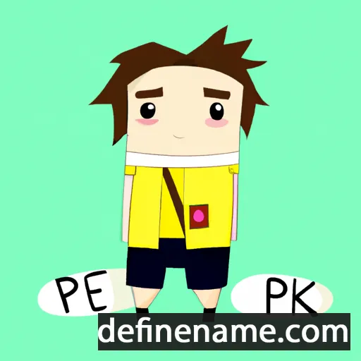 Peki cartoon