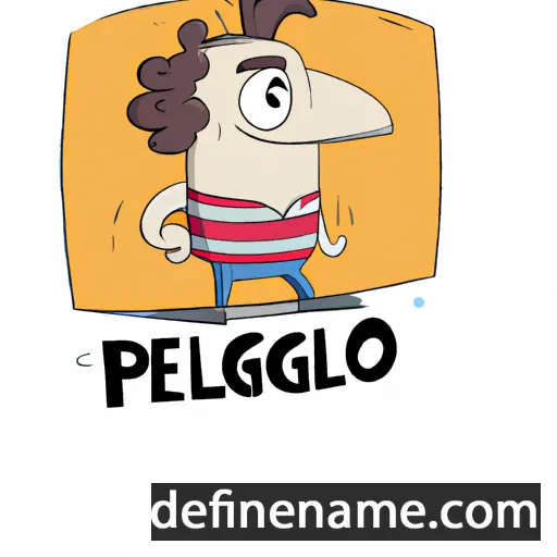 cartoon of the name Pelagio