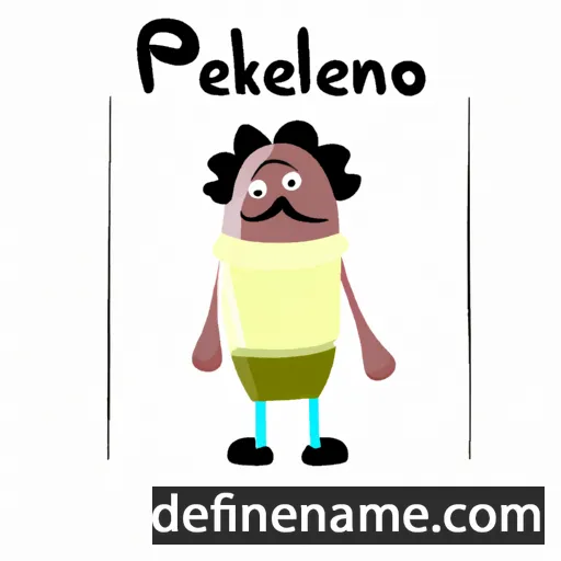 Pelenalako cartoon