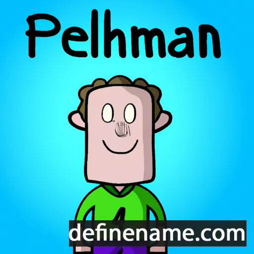 cartoon of the name Pelham