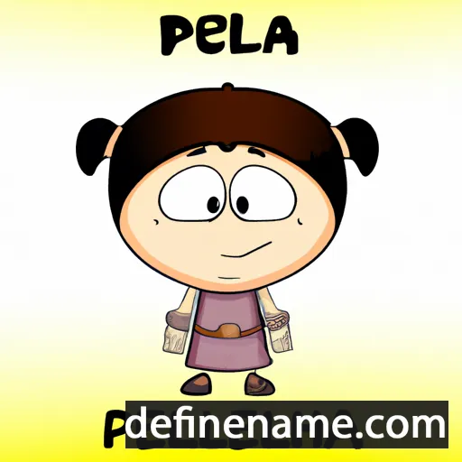 Peliah cartoon