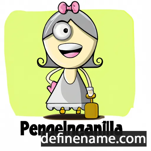 cartoon of the name Pellegrina