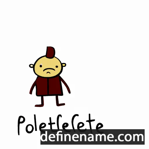 Pelontle cartoon