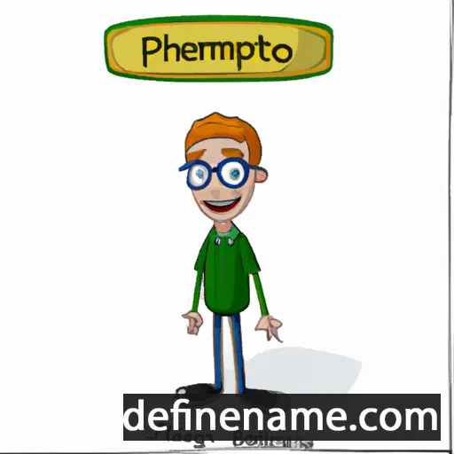 cartoon of the name Pemberton