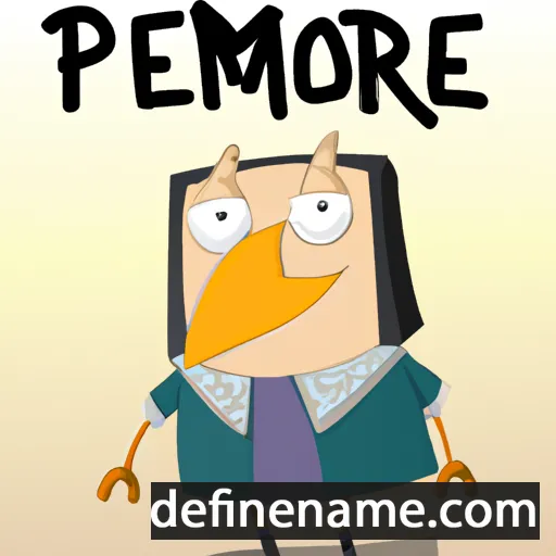 cartoon of the name Pembroke