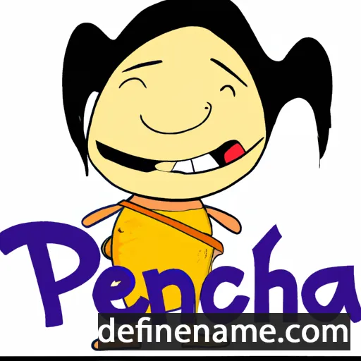 cartoon of the name Pencha