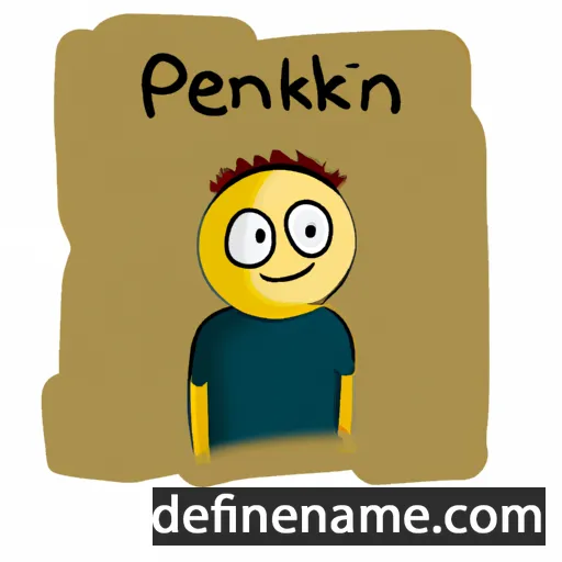 cartoon of the name Peneki