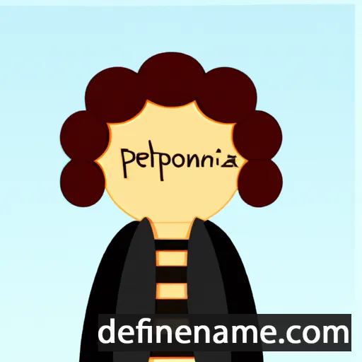 cartoon of the name Penelopeia