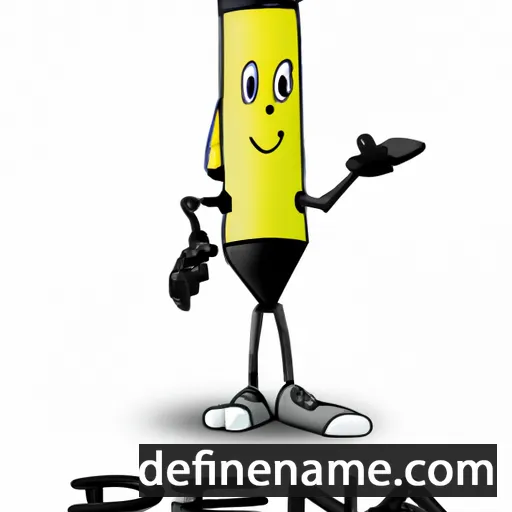 cartoon of the name Penna