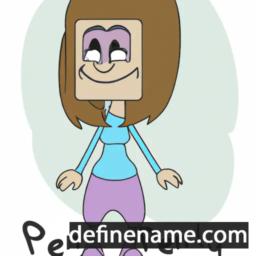 cartoon of the name Penney