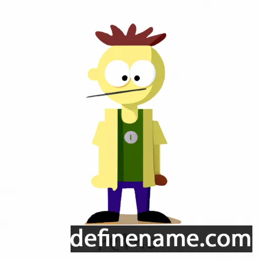 cartoon of the name Penteo