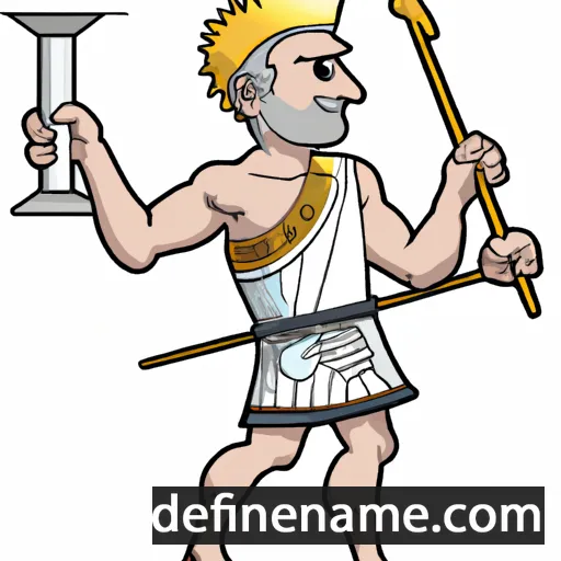 Pentheus cartoon