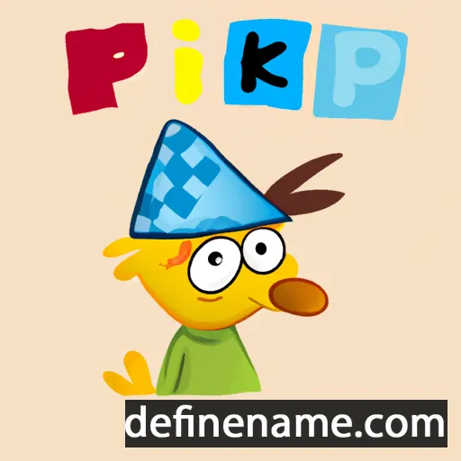 cartoon of the name Pepík