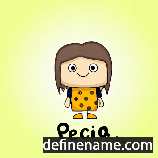 cartoon of the name Pepica