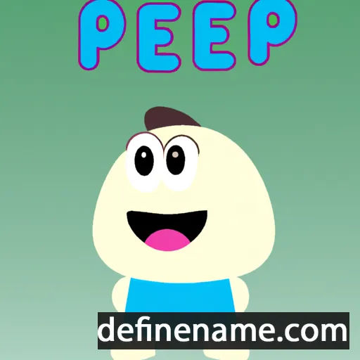 cartoon of the name Pepu