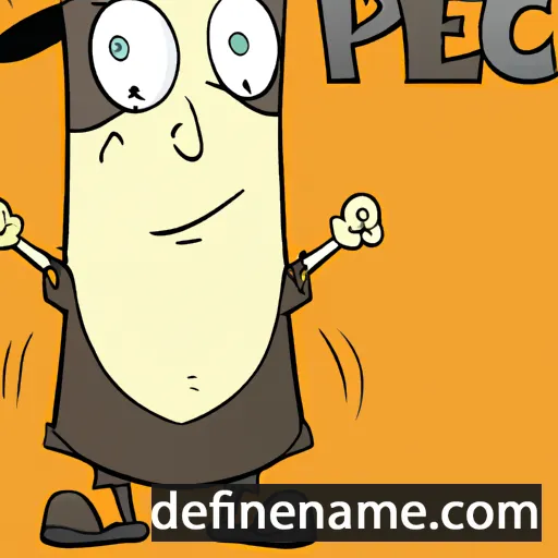 cartoon of the name Perc