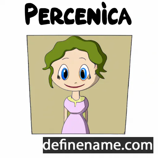 Percenia cartoon