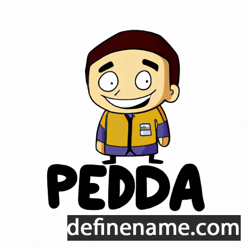 cartoon of the name Perdana