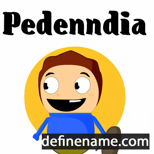 cartoon of the name Perdiñande