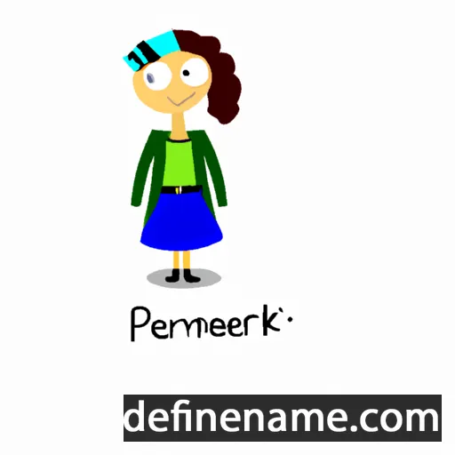 cartoon of the name Perenike