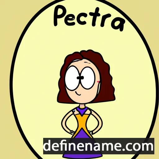 cartoon of the name Perfeuta