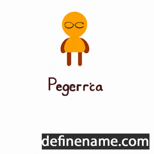 cartoon of the name Perigenia