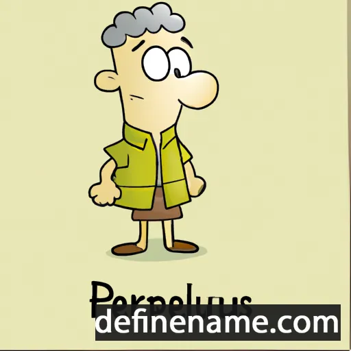 cartoon of the name Perilaus