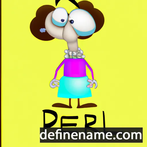 cartoon of the name Perl