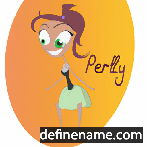 cartoon of the name Perley