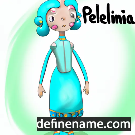 cartoon of the name Perlina