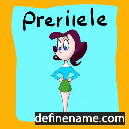 cartoon of the name Perline