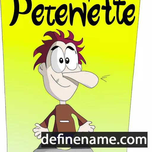 cartoon of the name Pernatte