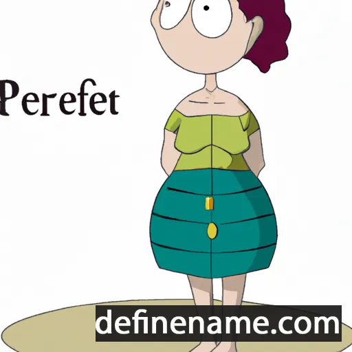 cartoon of the name Perpete