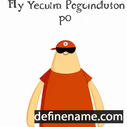 cartoon of the name Perpugilliam