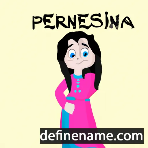 Persinna cartoon