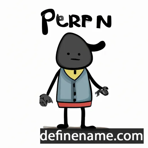 cartoon of the name Perun