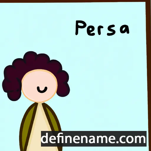 Perusia cartoon