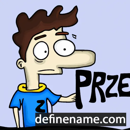 cartoon of the name Perzej