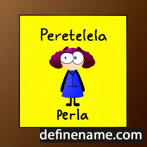 Peternella cartoon