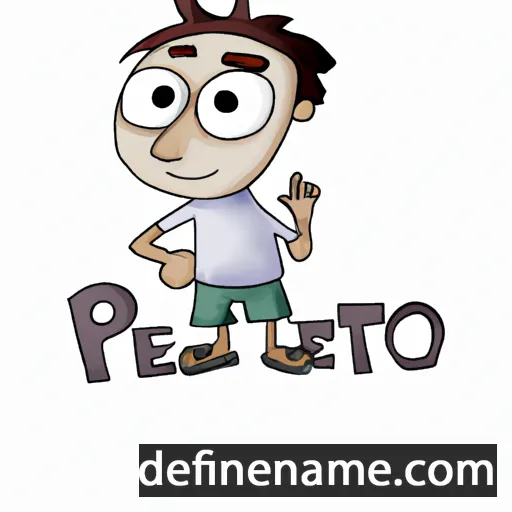 Petero cartoon