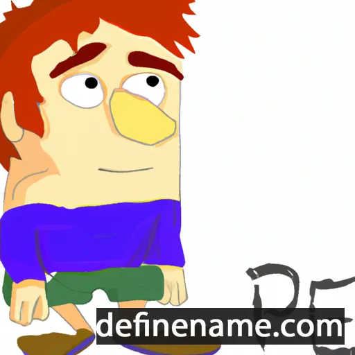 cartoon of the name Petie