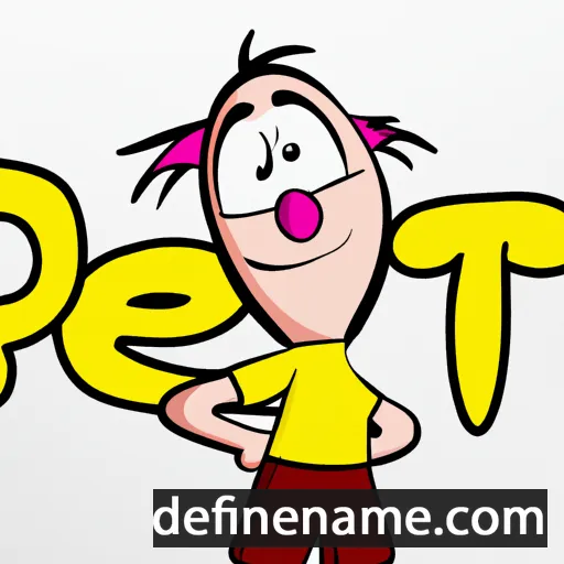 Petòu cartoon