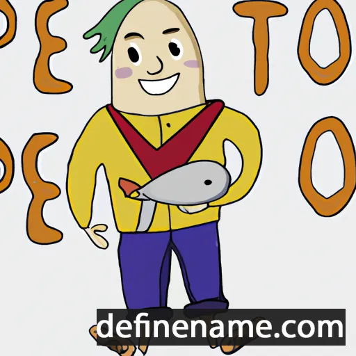 cartoon of the name Peto