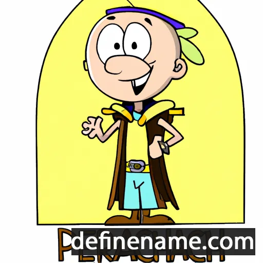 cartoon of the name Petrarch