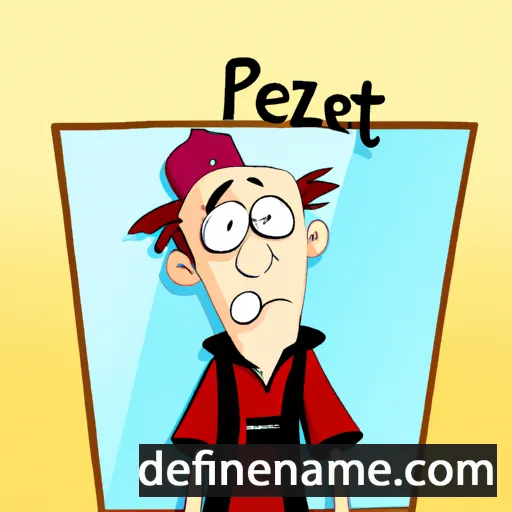 cartoon of the name Petrez