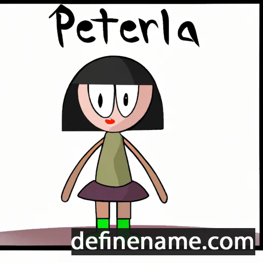 Petrónella cartoon