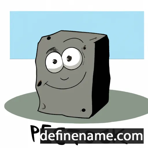 Petrock cartoon